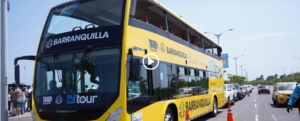 Al mejor estilo de las grandes ciudades del mundo, Barranquilla inaugura bus turístico