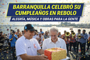 Barranquilla celebró su cumpleaños en Rebolo con música, alegría y obras para la gente