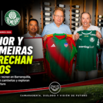 Directivas de Junior y Palmeiras estrechan lazos pensando en el futuro